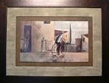 Promenade  A  by Didier Lourenco 39-Inch-by-29-Inch Framed Print
