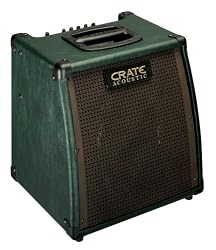 Crate CA15 Cimarron Acoustic Guitar Amplifier, 15 Watts RMS, Dual Inputs, 3 Band EQ with Mid Contour