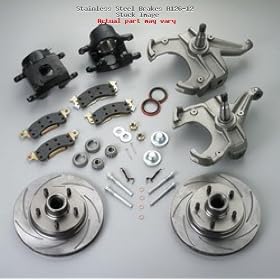 SSBC A126-39BK Tri-Power Kit with Black Calipers