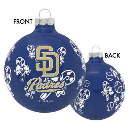 San Diego Padres MLB Traditional Round Ornament
