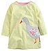 Fiream Girls Crewneck Long Sleeve Dress(S0096,18M)