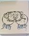Kirks Folly FAIRY CHARM HOOP PIERCED EARRINGS Silvertone