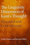 The linguistic dimension of Kant's thought : historical and critical essays