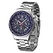 Detomaso Classic Herren-Armbanduhr FIRENZE Chronograph Blau Zifferblatt Steel SM1624C-BL