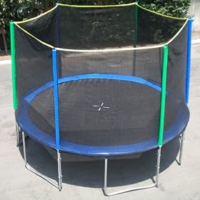 12 Ft. Round Trampoline with Enclosure