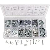 347pc Home Nut, Bolt, Screw & Washer Assortment - All Phillips Head!