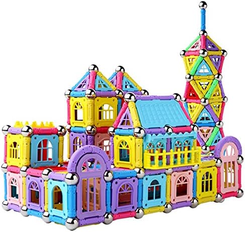 VISTON 578 Pcs Toy Building Magnetic Blocks Construction of Early Childhood Educational Stick Variety