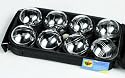 Boules Set mit 8 Kugeln (74 mm), 720 g