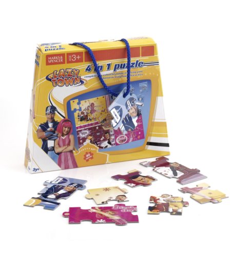 LazyTown 4-in-1 Puzzle