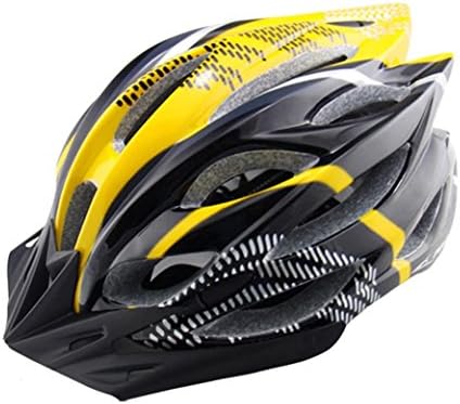 Unisex Road Cycling Helemt Bike Helmet (Yellow + Black)