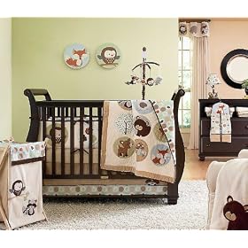 Forest Friends 4 Piece Baby Crib Bedding Set by Carters