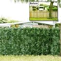 Faux Ivy Privacy Screening Fence