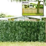 Faux Ivy Privacy Screening Fence Faux Ivy Privacy Screening Fence