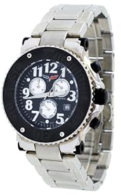Corvette #CR420-M Men's Stainless Steel Swiss ISA Chronograph Watch