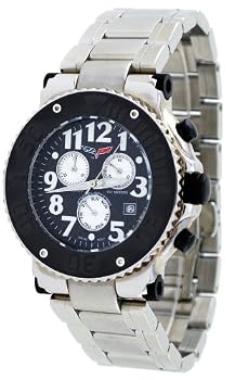 Corvette #CR420-M Men's Stainless Steel Swiss ISA Chronograph Watch