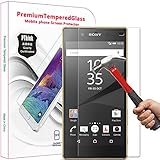 Xperia Z5 Premium Screen Protector, PThink&reg; Premium Tempered Glass Screen Protector for Sony Xperia Z5 Premium with 9H Hardness/Anti-scratch/Shatterproof/Fingerprint resistant (Sony Xperia Z5 Premium)