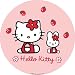 Dekoback Tortenaufleger Hello Kitty Erdbeeren, 1er Pack (1 x 11 g Karton)