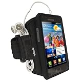 iGadgitz Black Water Resistant Neoprene Sports Gym Jogging Armband for Sams ....