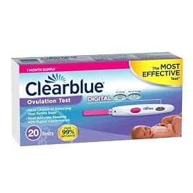Clearblue Easy Digital Ovulation Test, 20 Count (Packaging May Vary)