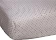 Carter's Pink Elephant Fitted Sheet, Pink/Choc, 28 X 52"