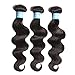 Jolia Hair 6A Grade Virgin Brazilian Body Wave Hair 3Bundles, 100% Unprocessed Human Hair Weave Extensions Can Be Dyed and Bleached