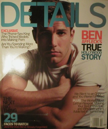 Details Magazine April 2002 Ben Affleck