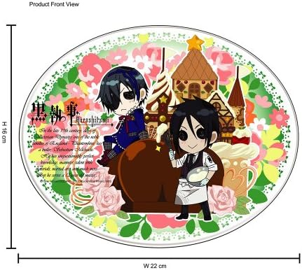 Official Black Butler Limited Edition Mousepad - Ciel and Sebastian (Chibi)
