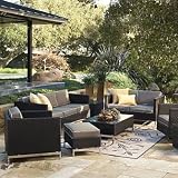 Metropolitan Sofa with Cushions Canvas Wheat Frontgate, Canvas Wheat,Patio Furniture 51RlBdHqYCL. SL160 Metropolitan Sofa with Cushions Canvas Wheat Frontgate, Canvas Wheat,Patio Furniture