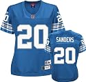 Barry Sanders Reebok Premier Throwback Player Detroit Lions Women's Jersey