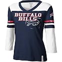 Buffalo Bills Ladies Statement 3/4 Sleeve Jersey Style T-shirt