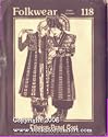 Folkwear Ethnic Pattern No 118 Tibetan Panel Coat