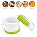 VEESUN Ceramic Mortar and Pestle With Non-Slip Detachable Silicone Base