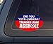 ANTI-Obama: Did You Vote for Obama? Thanks Alot ASSHOLE Car Decal / Bumper Sticker