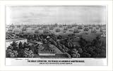 Historic Print (L): The great expedition- the vessels at anchor at Hampton Roads, from the top of the Hygeia