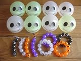 ナイトメア ジャック フェイス ビーズ アクセサリー 8種 蓄光 全8種 1 ブレスレット(ブラック)2 ブレスレッイメージ