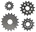 JT Sprockets JTF1263.16 16T Steel Front Sprocket , black