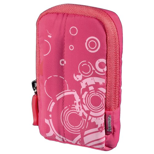 Hama Fancy Print 60L Kompaktkamera-Tasche pink Preisvergleich