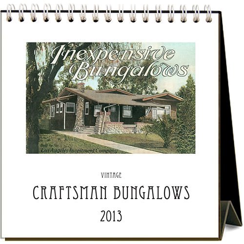 Cheap Craftsman Bungalows 2013 Easel Desk Calendar (B008ATMLHI)