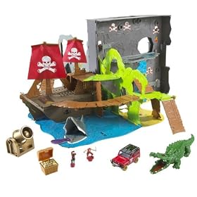 Mattel Matchbox 360 Pop-Up Pirate Island by Mattel
