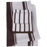 Now Designs Towel Set of 4, Chocolate - cod. B002H9XBPI