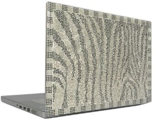 Zebra 10" Crystal Rhinestone Bling Laptop Sticker Sheet Cover Skin Tablet Phone MP3 Player+