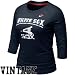 Womens Chicago White Sox Navy Cooperstown Magic 3/4 Sleeve Raglan Vintage Tshirt