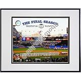 Photofile New York Yankees Yankee Stadium 2008 Opening Day With Overlay The Final Season - Matted 8x10 Photo in Alumin