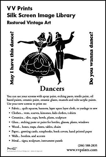 Vintage Dancers Small PhotoEZ Silkscreen