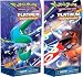 Pokemon PL Card Game Rising Rivals Set of Both Theme Decks (Drill Point and Cutting Edge)