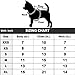Parisian Pet Dog T-Shirt - Embroidered Spoiled Rotten Dog Clothes - 100% Cotton, Sleeveless Pet Vest - Machine Washable Shirt for Medium-Sized Dogs M