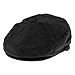 Jaxon Cotton 8/4 Cap (Medium, Black)