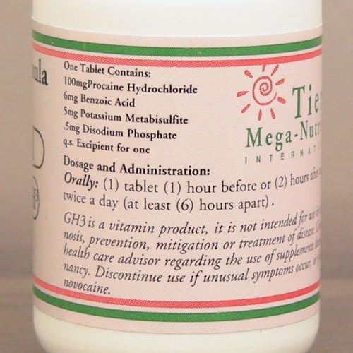 Gerovital GH3 by Fountain Of Youth 60 Tablets