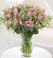 Pretty Pink Bouquet with Free Chocolates