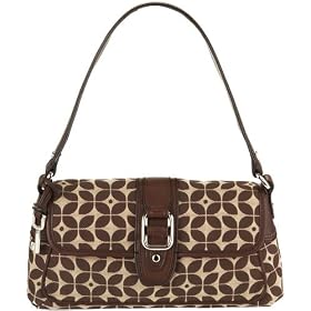 Fossil Handbag - Signature Flap (Color: Brown)
